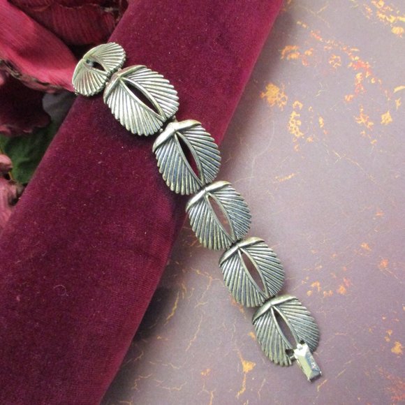 TORTOLANI Sterling Plate Classic Link Bracelet~ Designer VINTAGE Silver Bracelet - Picture 4 of 14